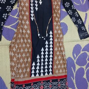 Woman Kurta Set, Used