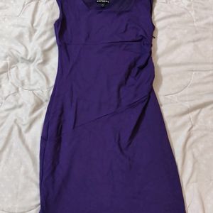 💜 Purple Bodycon Dress