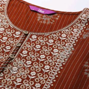 Rust Brown Kurta