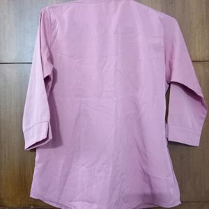 💙💙 Beautiful Rose Pink Adda Shirt 👕 For Women