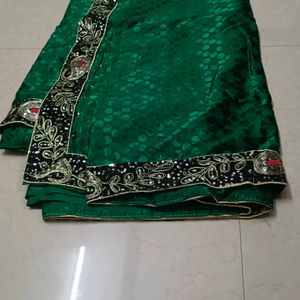 Green Saree