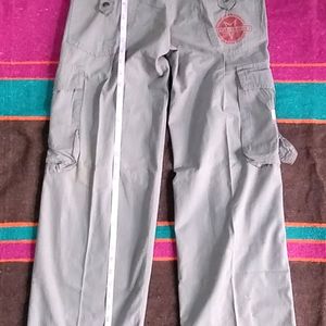 Grey Cargo Pant from Gear Brand