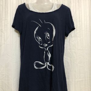 Tweety Short Sleeve Top