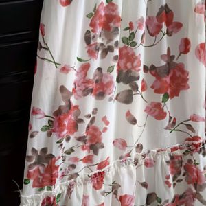 Floral A-Line Dress