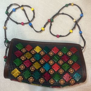 Beaded Sling Bag