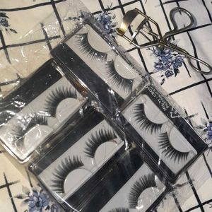 5 Eyelashes With Free Tools And blusher