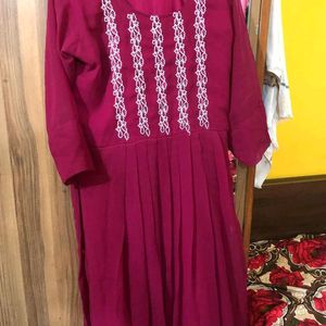 Dark Purple Kurta