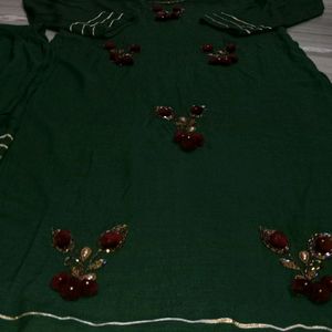 L To XL Size Kurti Shrara Set