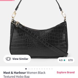 Mast&harbour Handbag Black Color