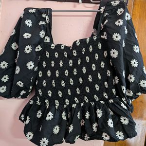 Floral Crop Top Size - S To M