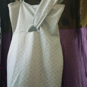 Silver Women Dress