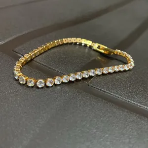 Tennis Bracelet - Gold Plated