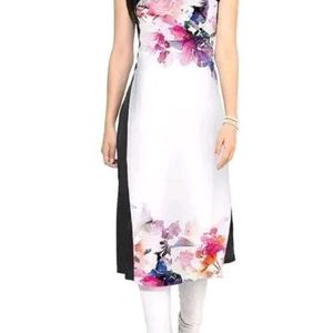 Women floral printed kurti