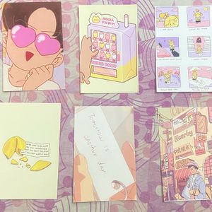 Cute Aesthetic Photo Cards/ Book Marks.