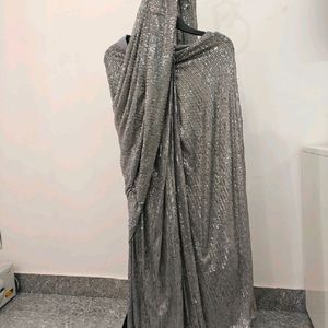 Ready To Wear Sequin Saree