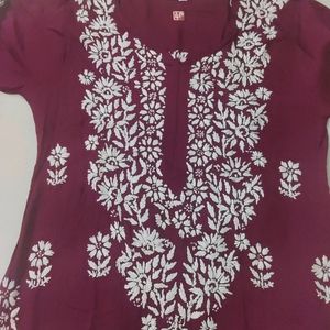 Modal Handwork Lacknavi Kurti