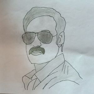 Ajay Devgan Pencil Sketch...