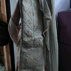 Suit Material Full Embroidery Cotton