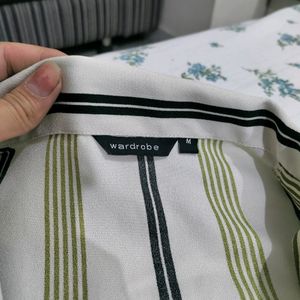 Wardrobe Ivory Striped Shirt