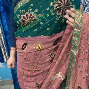 Heavy Party Saree