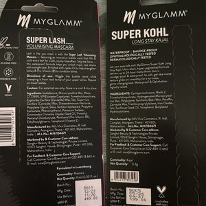 MYGLAMM MASCARA AND KAJAL COMBO