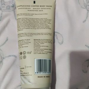 Maccfiene Cappuccino Coffee Body Wash