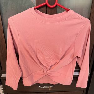 Pink crop Top