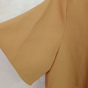 Zara Mustard Stylish Top