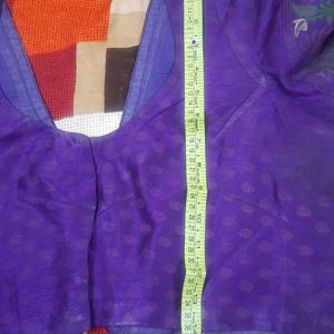 Designer Purple Blouse