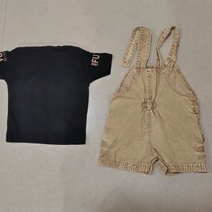 Dungaree set For Boys.