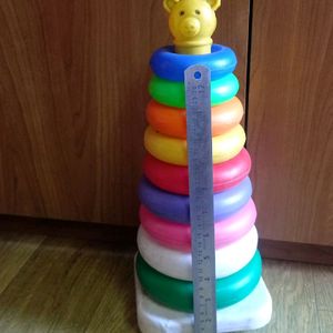 Stacker  Toy With 9 Rings