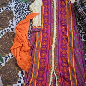 Long Kurti With Dupatta