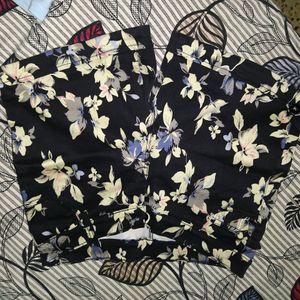 woman's floral shorts