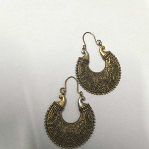 Black Boho Earrings