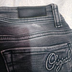 Charcoal Deal Slim Fit Jeans