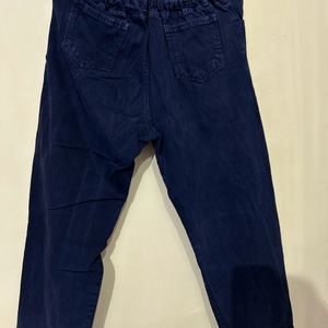 Wide Leg Jeans With Stretchable Back