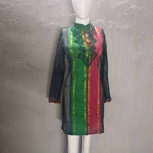 Short  Lakhnavi Kurta