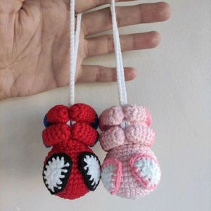 Crochet Spider-Man Keychain!!