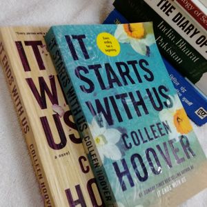 IS STARTS WITH US COLLEEN HOOVER Combo 2 Long Book