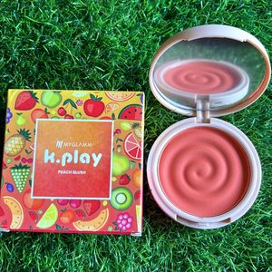 MYGLAMM K Play Peach Blush