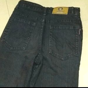 Black Charcoal 3/4 Jeans