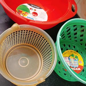 Plastic Fruit Baskets - 3