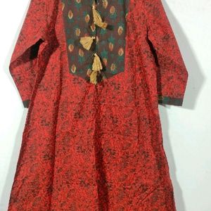 Woman A Line Kurta