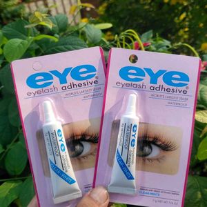 Clear Tone Waterproof False Eyelashes/Makeup Adhes