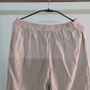 Linen Blend Formal Pants