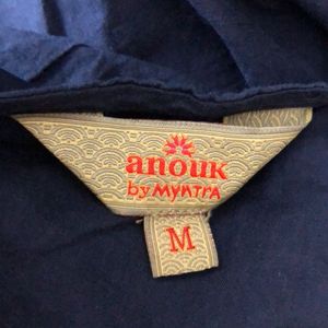 Navy Blue Emboridered Kurta (Women’s)