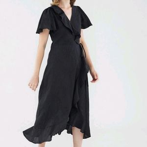 Pinteresty Aesthetic Vintage Wrap Dress