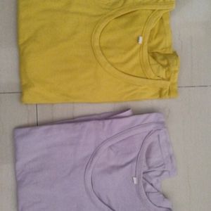 Two Pure Cotton T-shirts