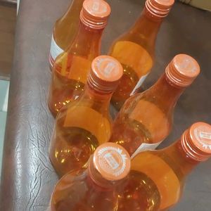 Beautiful Orange 🍊 Colour Empty BOTTLES