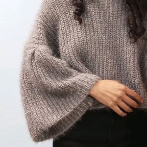 Short Woolen Winter Top